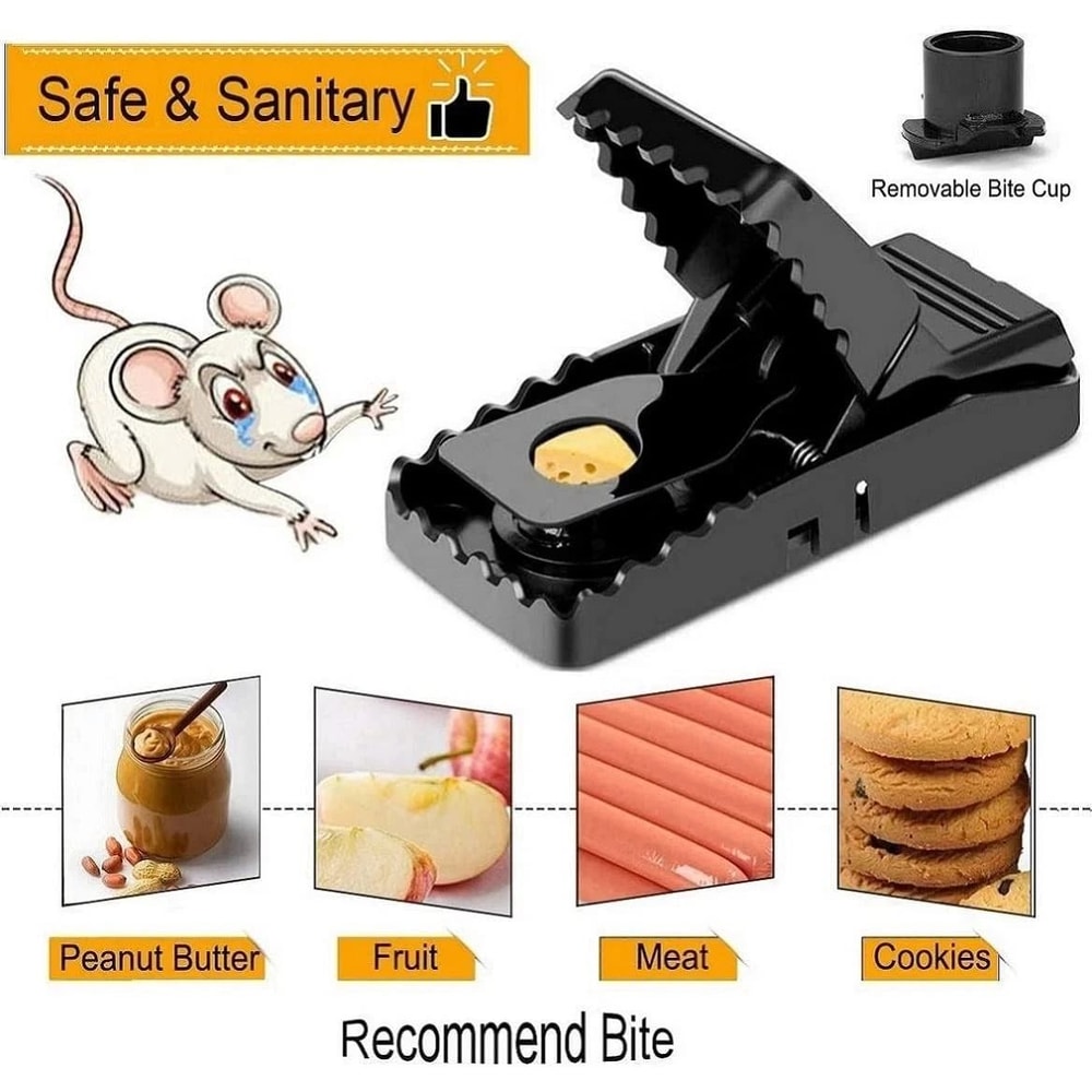 Rodent Killer Snap Trap Heavy Duty Mouse Traps Mice Power Pest Trap 9