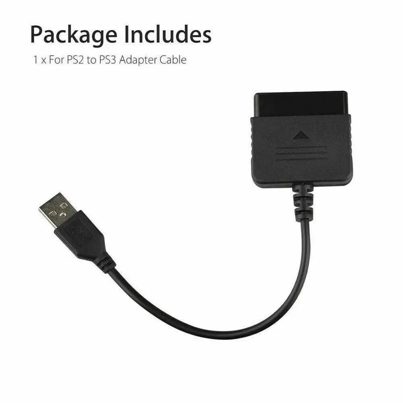 PS2 To PS3 USB Game Controller Adaptor Cable For Sony PlayStation 4