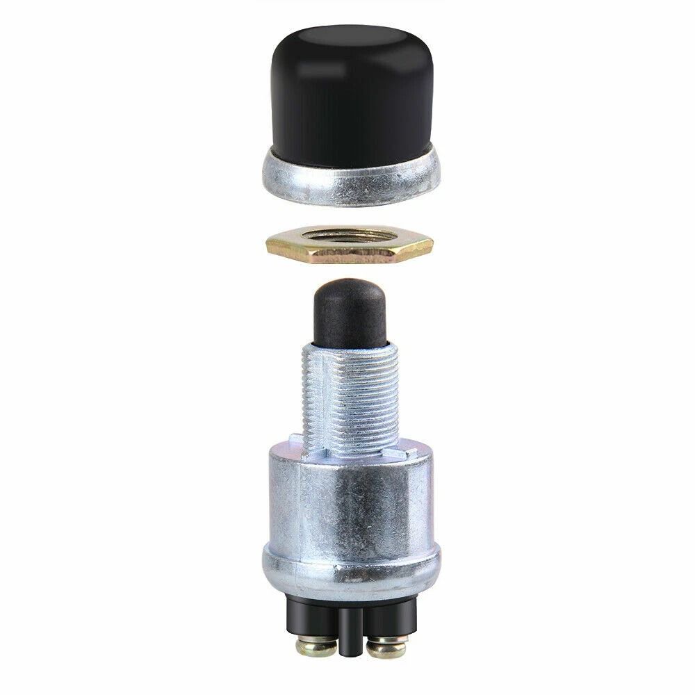 Waterproof Push Button Start Switch Car Boat Horn Engine Starter 1