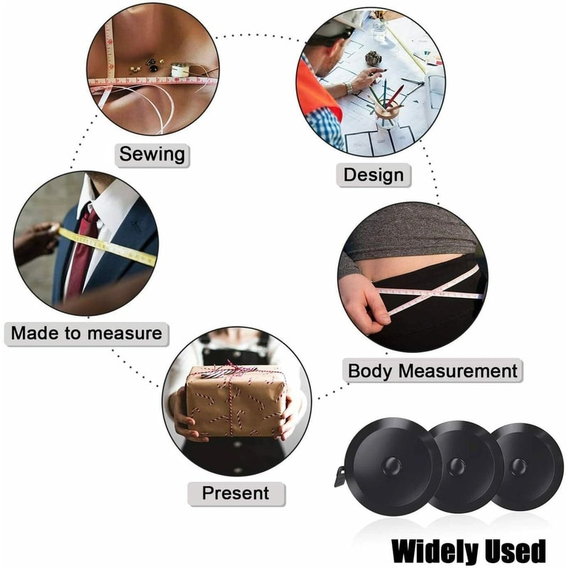Soft Body Measuring Ruler Sewing Cloth Tailor Tape Seamstress Measure Tape 1