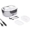 Portable Electric Heating Lunch Box For Car Office Food Warmer Container 10