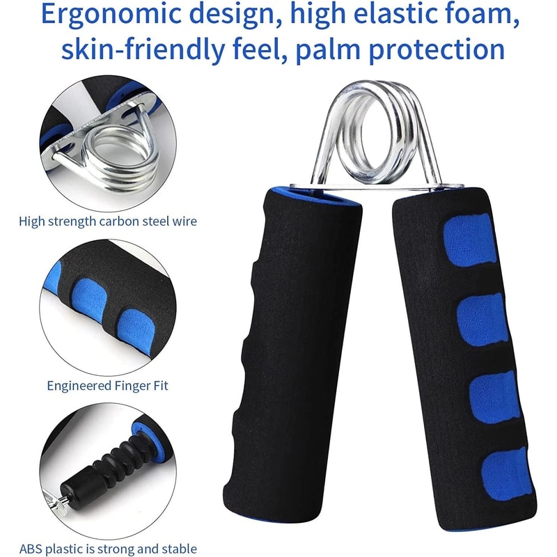 Heavy Strength Foam Hand Grippers Forearm Wrist Exercise Grip Tool 2