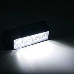 amber white led flash strobe light bar for car truck hazard emergency warning