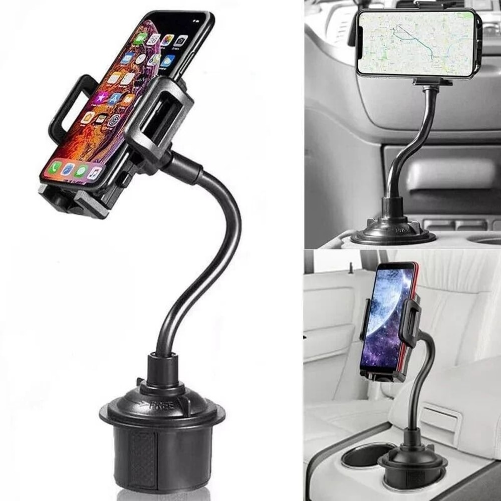 Adjustable Gooseneck Cup Holder New Universal Car Mount Cell Phone Cradle 9