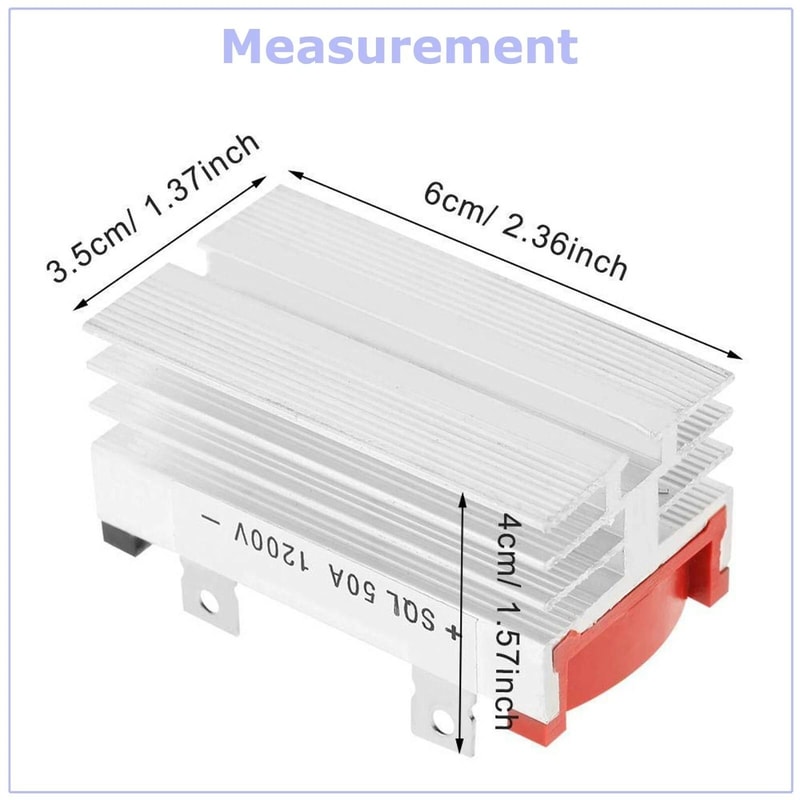 Bridge Rectifier 3 Phase Diode To DC Power Components 6