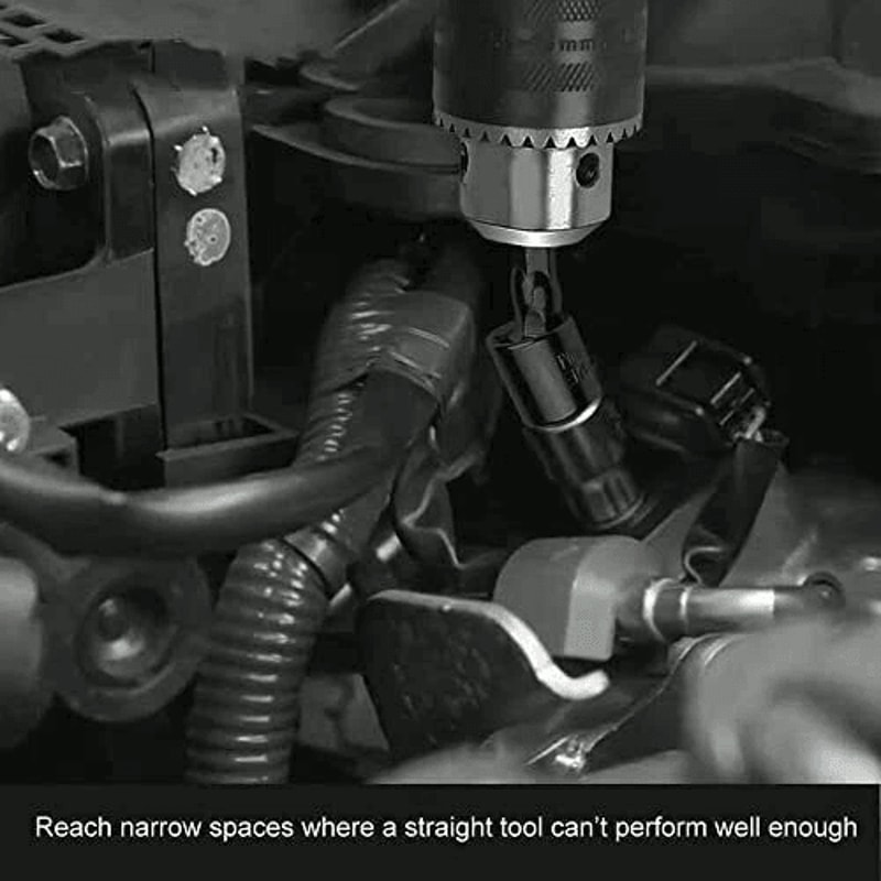 Impact Driver Drill Socket Adapter Set Hex Shank Conversion Tool 2