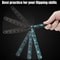 BALISONG METAL BUTTERFLY Trainer Knife High Quality Blade Tool For Practice 5