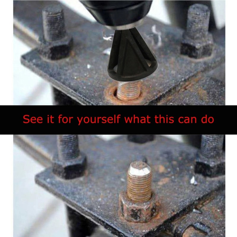 Stainless Steel Deburring External Chamfer Tool Burr Removal Drill Bit For Smooth Edges 4