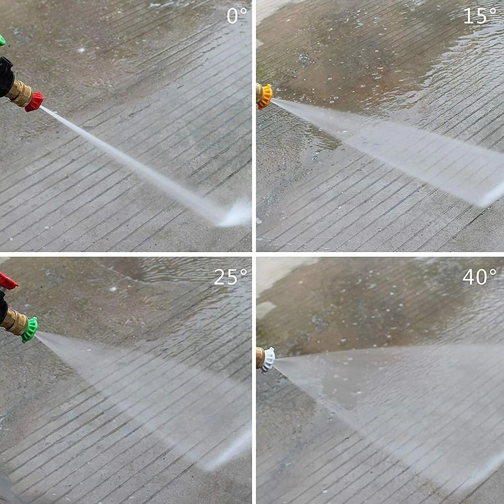 High Pressure Washer Gun PSI Foam Spray Wand For Car Wash Nozzle Tips 2