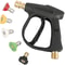 High Pressure Washer Gun PSI Foam Spray Wand For Car Wash Nozzle Tips 7