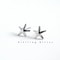 Elegant Starfish Stud Earrings 3D Fashion Women Sterling Silver Jewelry 2