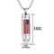 3D Casting American Flag Bullet Pendant Mens Stainless Steel Chain Necklace 4