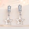 Sterling Silver Earrings For Women Cubic Zirconia Star Tassel Studs 2
