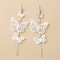 Vintage Hollow Butterfly Tassel Earrings For Women Fashion Jewelry 4
