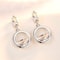 Elegant Spring Water CZ Earrings Sterling Silver Womens Jewelry Cubic Zirconia 3