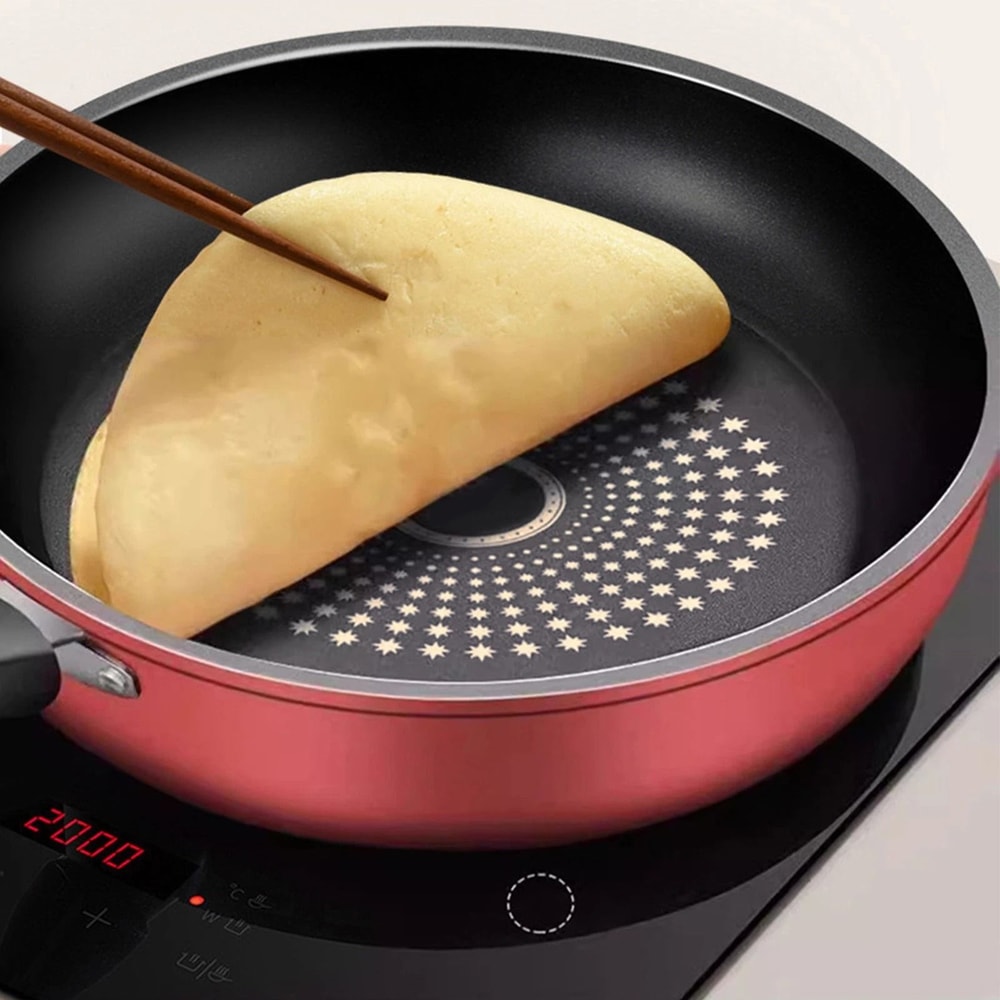 NonStick Cast Iron Frying Pan With Induction Base Durable And Easy To Clean 3