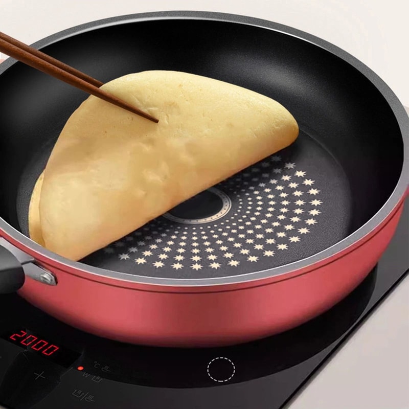 NonStick Cast Iron Frying Pan With Induction Base Durable And Easy To Clean 3