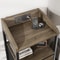 Nightstand With Charging Station USB Outlets For Bedroom With Fabric Drawers 7