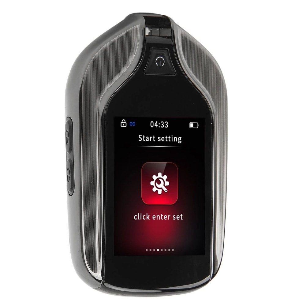 Universal Smart Remote Car Key LCD Touch Keyless Entry Replacement 8