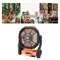 Camping Portable Fan With LED Lights Rechargeable Battery Ideal For Outdoor Adventures 8