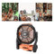 Camping Portable Fan With LED Lights Rechargeable Battery Ideal For Outdoor Adventures 8