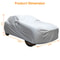 Full Car Protection Cover Waterproof Sun UV Snow Dust Rain Resistant Cover For Sedans 7