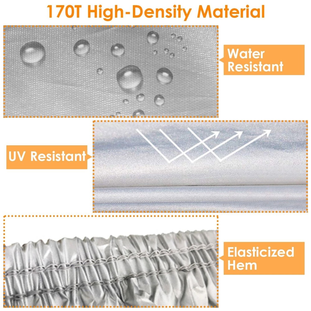 Full Car Protection Cover Waterproof Sun UV Snow Dust Rain Resistant Cover For Sedans 1