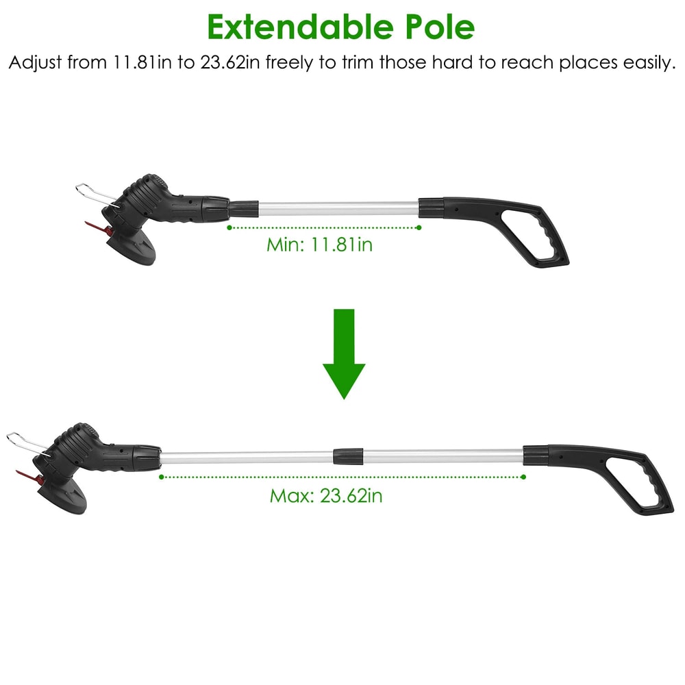 Electric Weed Grass Trimmer Mower Portable Lawn Edger For Garden Maintenance 5