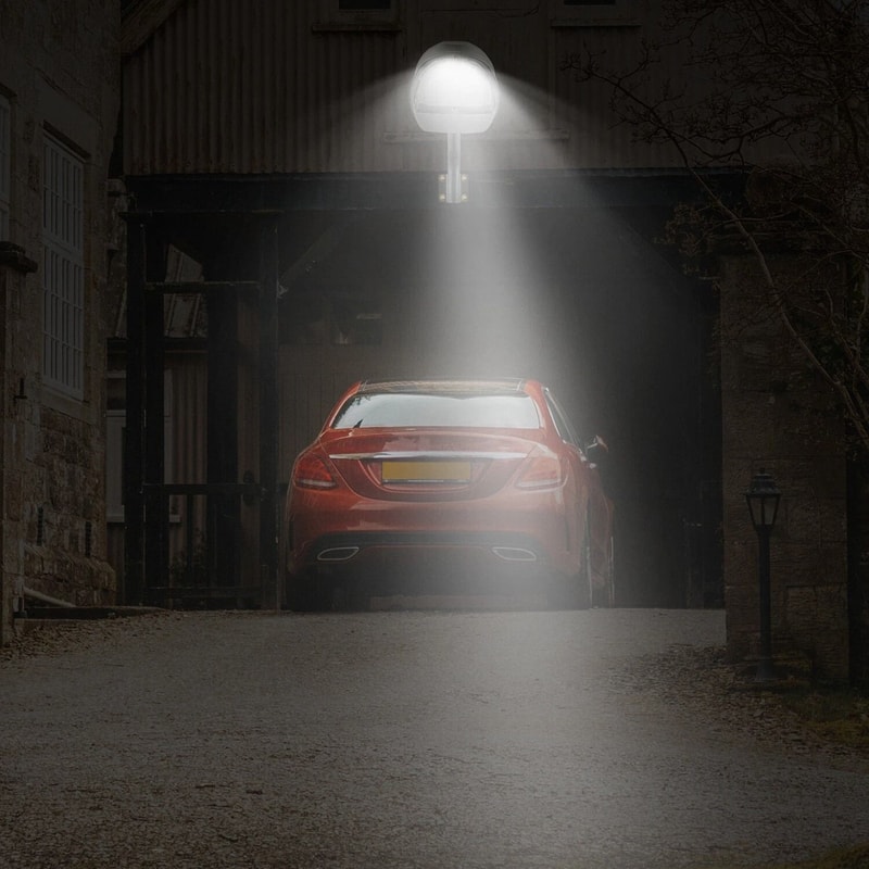 Outdoor LED Street Light Dusk To Dawn Sensor Waterproof Security Lighting 2