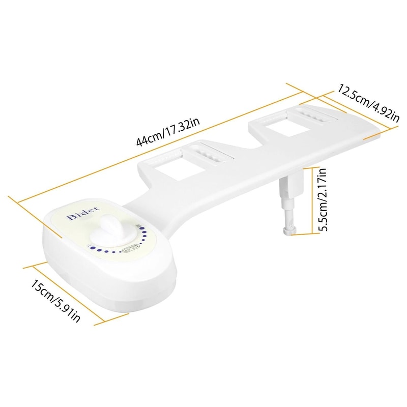 Adjustable CleanClear Rear End Bidet Fresh Water Wash For Comfort 2
