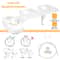Adjustable CleanClear Rear End Bidet Fresh Water Wash For Comfort 7