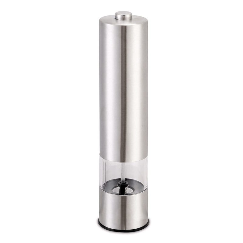 Electric Salt Pepper Grinder Mill Set Adjustable Stainless Steel One Touch Operation 11