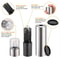 Electric Salt Pepper Grinder Mill Set Adjustable Stainless Steel One Touch Operation 9