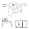 Foldable Laptop Table With USB LED Cooling Fan Portable Tablet Desk For Bed And Sofa 3