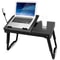 Foldable Laptop Table With USB LED Cooling Fan Portable Tablet Desk For Bed And Sofa 11