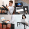 Foldable Laptop Table With USB LED Cooling Fan Portable Tablet Desk For Bed And Sofa 5