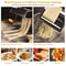 Stainless Steel Pasta Noodle Maker Roller Cutter Manual Hand Crank For Fresh Homemade Pasta 7