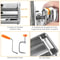 Stainless Steel Pasta Noodle Maker Roller Cutter Manual Hand Crank For Fresh Homemade Pasta 8