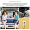 Portable Car Cooler Refrigerator Travel Cooling Warmer Fridge With Handle 5