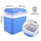 Portable Car Cooler Refrigerator Travel Cooling Warmer Fridge With Handle 7