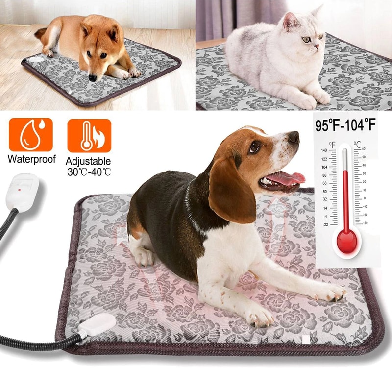 Pet Heating Pad For Cats And Dogs Electric Outdoor Warming Mat With Chew Resistant Design 10