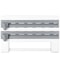 Wall Mounted Paper Towel Holder Triple Roll Dispenser For Kitchen Cling Film And Tinfoil Storage 8