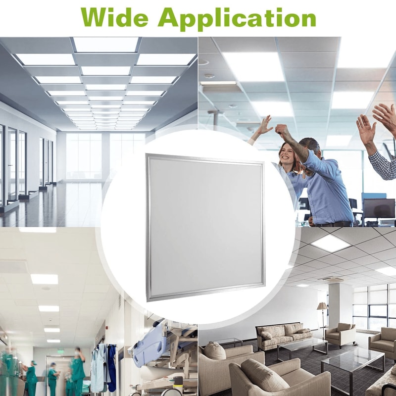 LED Panel Light Troffer Recessed Ceiling Lighting For Home Office And Commercial Use 3