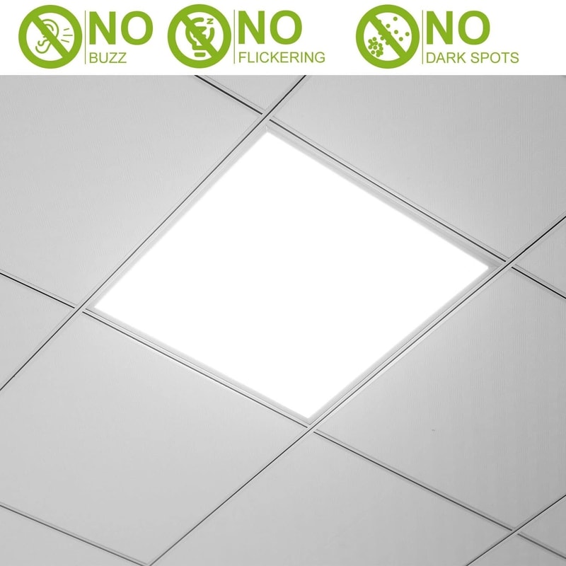 LED Panel Light Troffer Recessed Ceiling Lighting For Home Office And Commercial Use 6