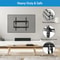 Flat TV Wall Mount Bracket With Tilt Swivel For TVs Adjustable Secure And SpaceSaving Mounting So 8