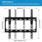 Flat TV Wall Mount Bracket With Tilt Swivel For TVs Adjustable Secure And SpaceSaving Mounting So 6