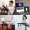 Foldable Laptop Table With Cooling Fan Light Portable Desk Stand For Bed Sofa Or Office Use 9