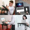 Foldable Laptop Table With Cooling Fan Light Portable Desk Stand For Bed Sofa Or Office Use 9