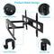 Full Motion TV Wall Mount Articulating Swivel Bracket 6