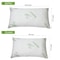 Cooling Bamboo Memory Foam Pillow Soft Hypoallergenic Queen Size Bed Pillow 4